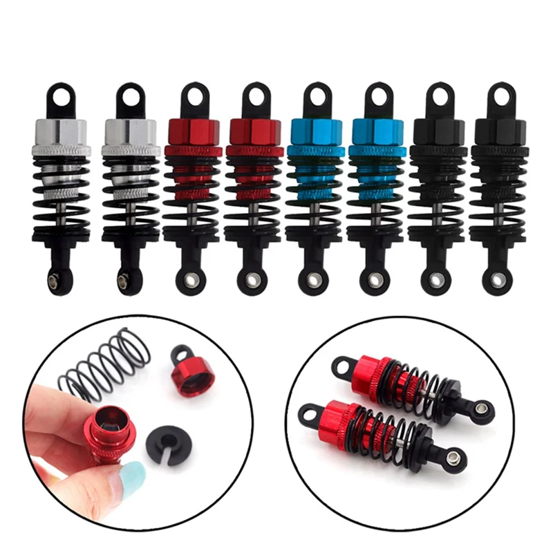 Ausgezeichnete-1Set Ersatzteile Für Tamiya TT01 TT02 Metall Hydraulische Stoßdämpfer Stoßdämpfer CNC Fernbedienung Auto 55mm