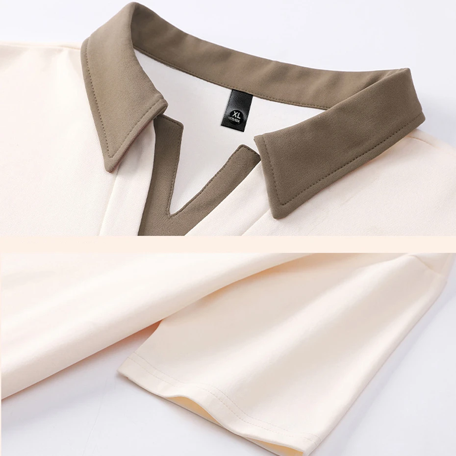 Summer V-neck T-shirt Men Plus Size 8XL Short Sleeve Tshirt Tops Tees Male Fashion Casual Shirts Big Size 8XL