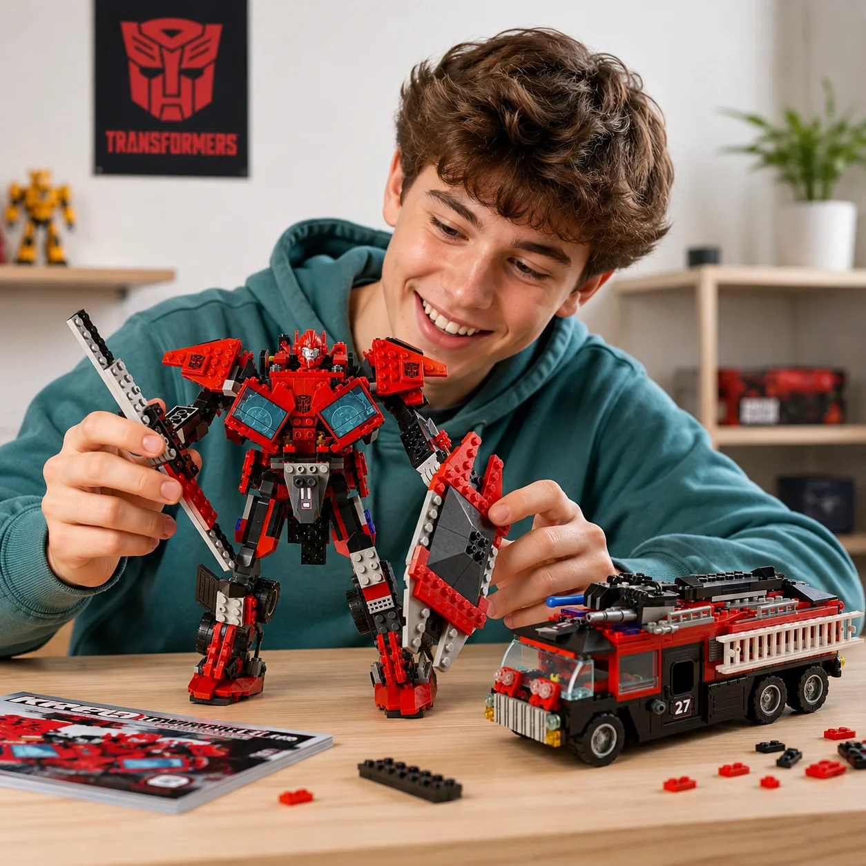 Hasbro KRE-O Transformers Sentinel Prime Construction Set 2-in-1