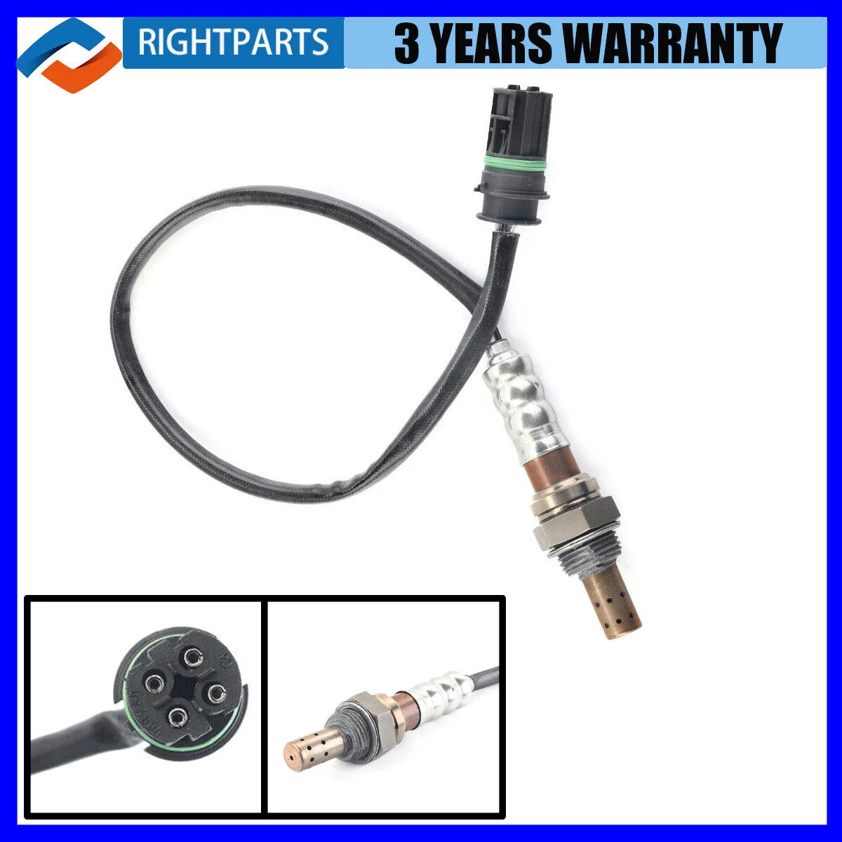 RIGHTPARTS 11787530285 Rear Lambda Oxygen O2 Sensor For BMW E81 E83 E85 E87 E88 E90 E91 E92 116i 118i 120i 316i 318i 320i X3 Z4