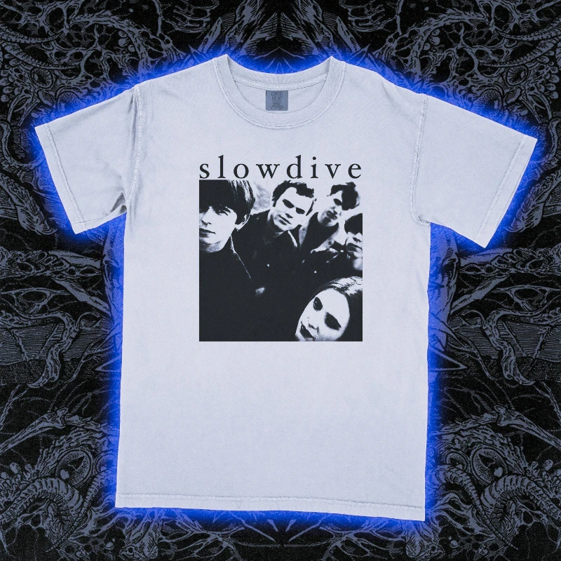 Slowdive Souvlaki T-Shirt Vintage Shoegaze Band Graphic Tee Dream Pop Unisex Tee Men Fashion Casual Sports Short-sleeved Women