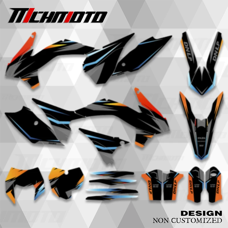 

MCHMFG Full Graphics Decal Stickers For KTM EXC EXC-F 125 250 300 350 450 2014 2015 2016 SX SXF 2013 2014 2015