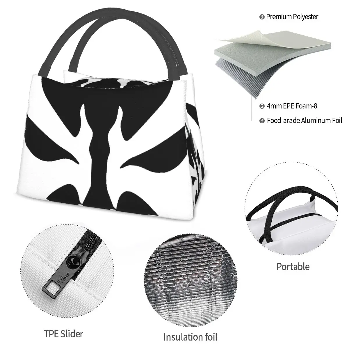 Spawn Comics_proc Portable insulation bag for Cooler Thermal Food Office Pinic Container