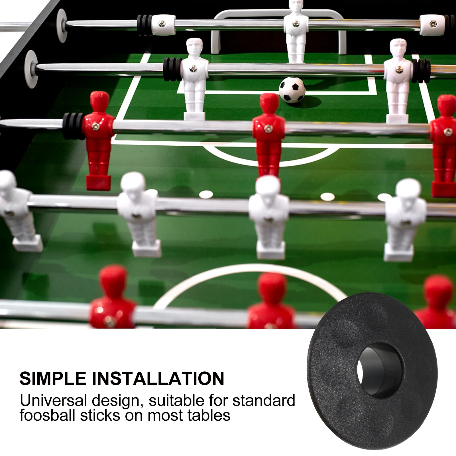 

10 Pcs Football Machine Bearing Table Soccer Replacement Parts Foosball Accessories Rod Mechanical
