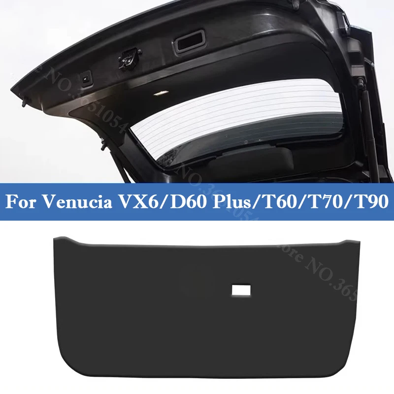 

For Venucia VX6 D60 Plus T60 T70 T90 Car Tail Door Protective Sticker Rear Trunk Protective Anti-kick Pad Interior Accessories