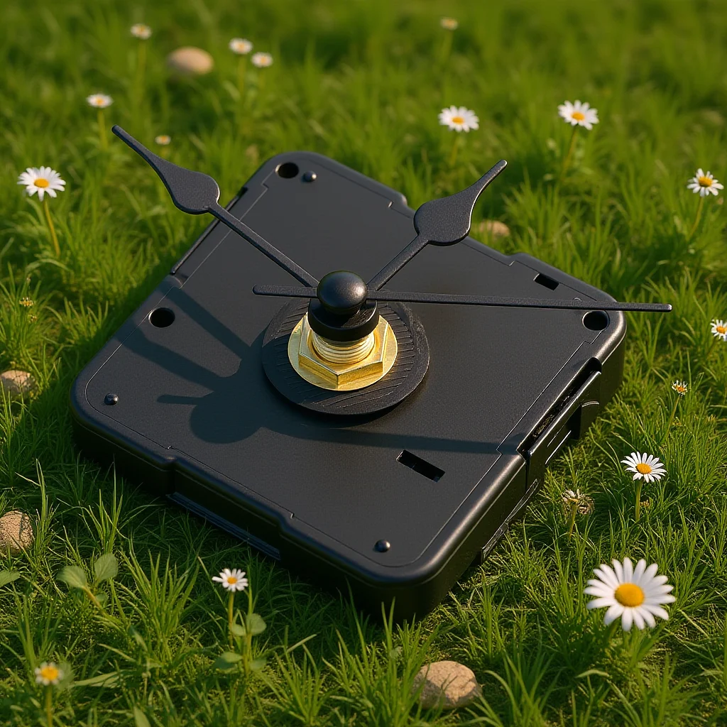 

1 Set Clock Movement Kit 10-12Cm Small Size Silent High Precision Operated For Diy Wall Desk Clock Making Replacement