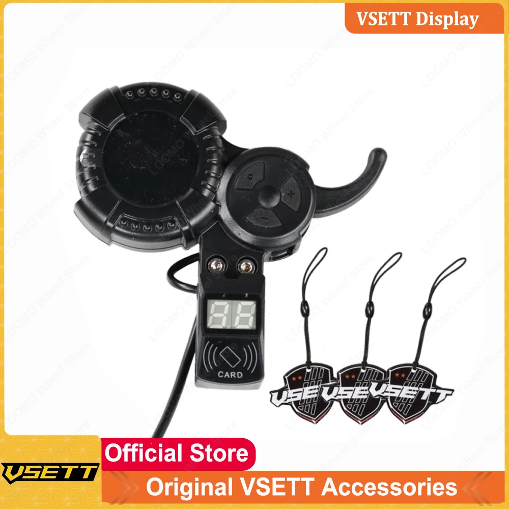 VSETT Display Throttle with NFC Card for VSETT 8 8+ 9 9+ 10+ 11+ ZERO 8 9 10 8X 10X 11X  Electric Scooter Display Accelerator