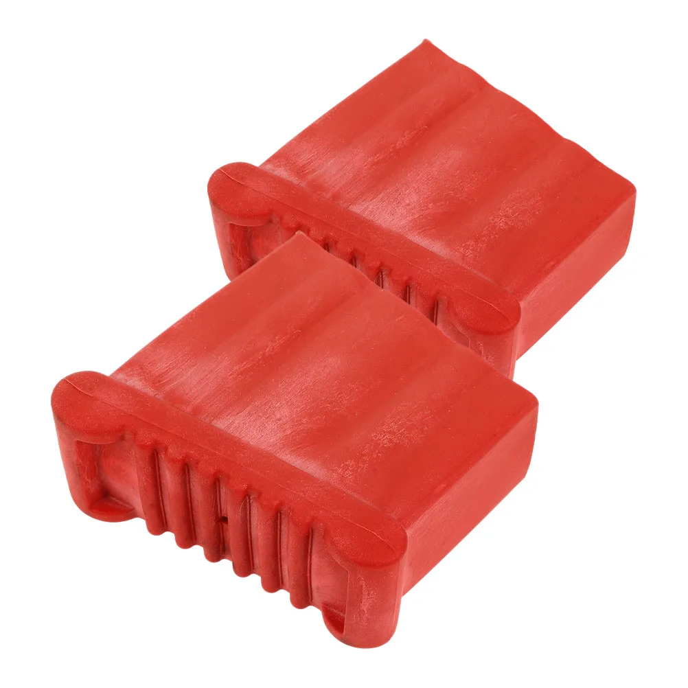 

2pcs Ladder Feet Rubber Pads Durable Non-slip Replacement Covers for Extension Step Aluminum Safety Stabilizer Protectors