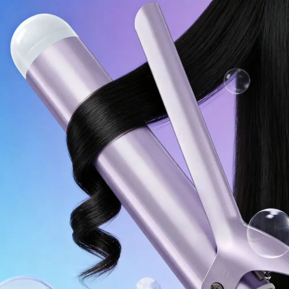 40mm Big wave curling iron Anti Scalding Hair Styling Professional Hair Curler Fast Heating Temperature Control Curling Wand