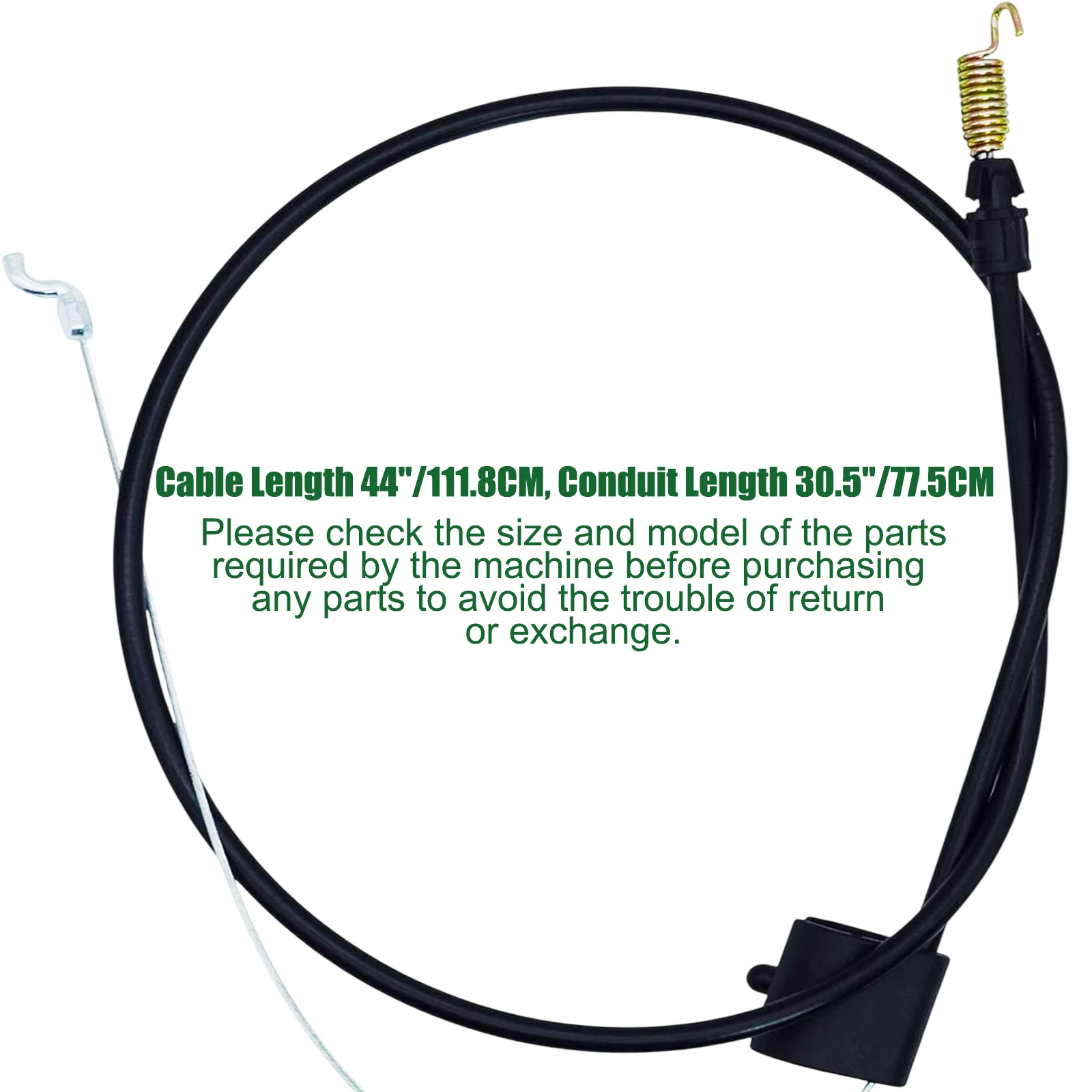 946-04091 746-04091 Clutch Cable for MTD 100 & 200 Single Stage Snow Blower Thrower