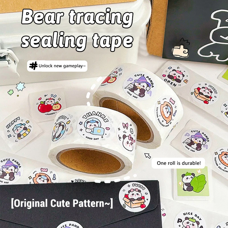 Cute Cartoon Panda Stickers Kapibala Stickers Baby Reward Stickers Children Reward Stationery Box Decoration Stickers Toys Gift