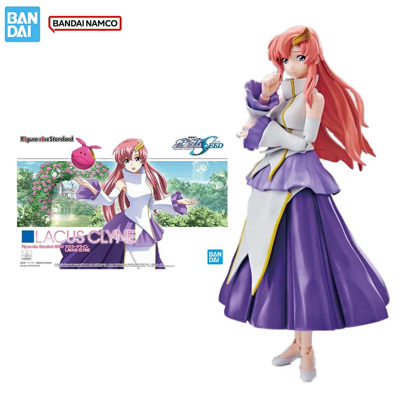 

Bandai оригинальная фигурка Gundam, модель комплекта, стандартная коллекция Lacus Clyne, экшн-фигурка, модель, игрушки для мальчиков, подарки