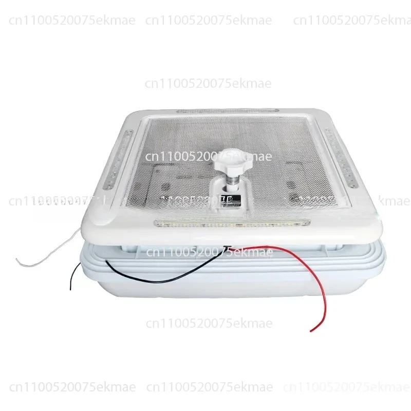 RV Ventilation Fan 12v Exhaust Fan Bathroom White Overhead Exhaust Two-way Roof Exhaust