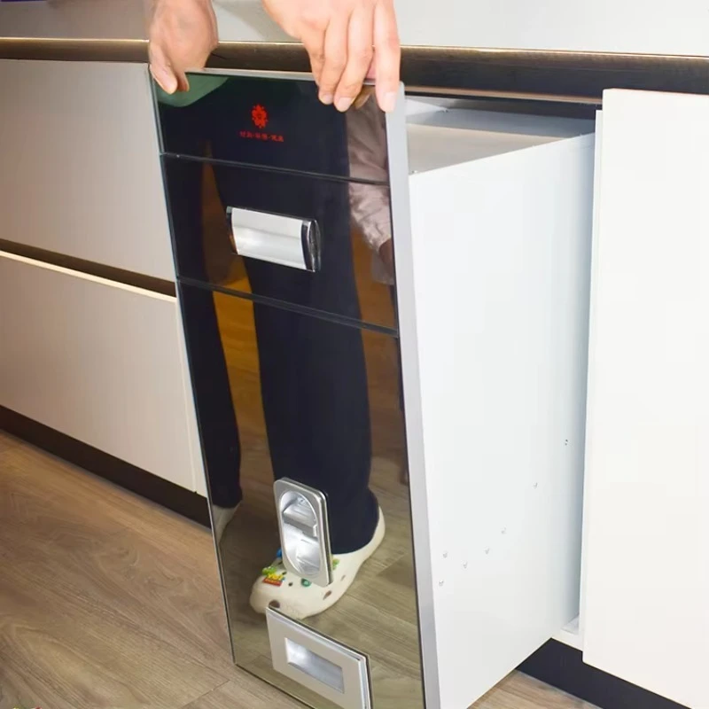

20KG rice storage container box kitchen cabinet rice distributor rice bucket for kitchen cabinet