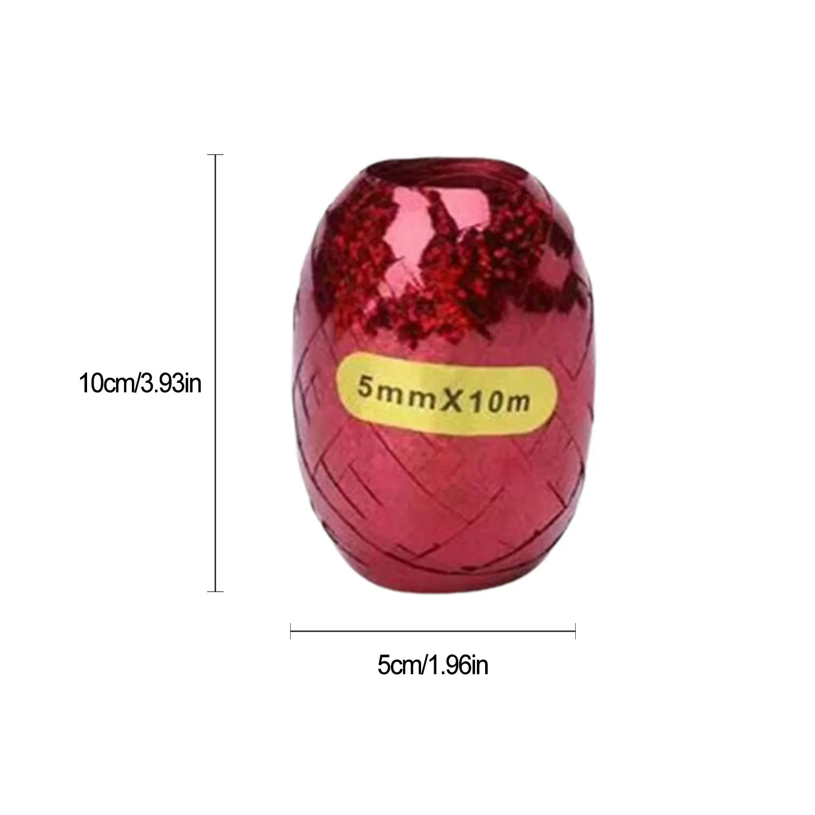 Nastro arricciacapelli colori assortiti nastro a palloncino per confezioni regalo nastro regalo per confezioni regalo 5 Mm X 10 M