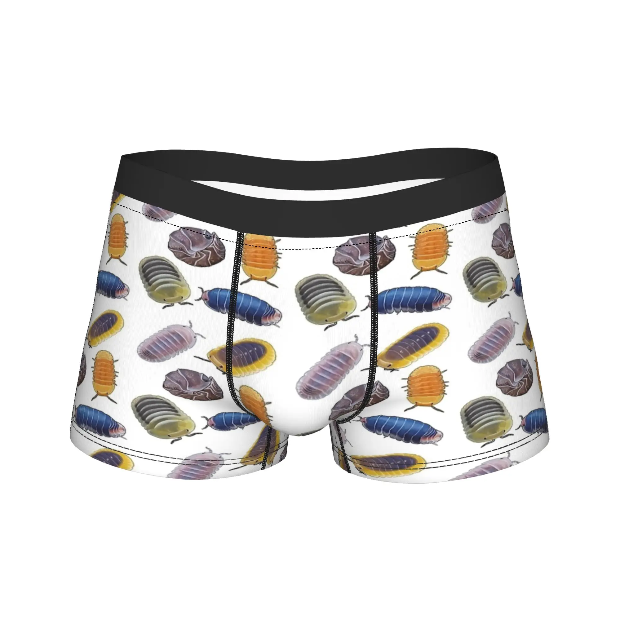 

Комплект Cubaris Isopods Insect Boxer, короткое нижнее белье, модные мужские удобные шорты-боксеры с принтом, трусы больших размеров