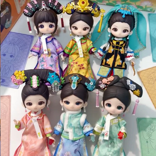 

New Legend of Zhen Huan Generation 2 BJD Blind Box 1/12 Anime Figurine Joint Movable Doll Collection Model Desktop Surprise Gift