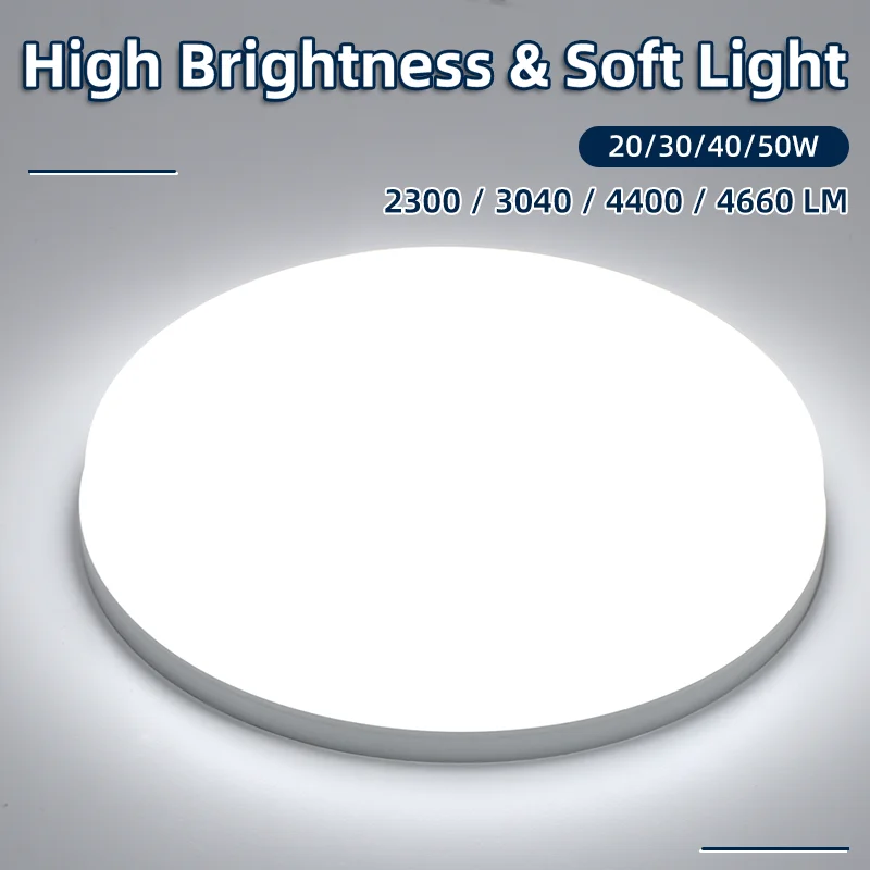 CHUANGYANG Hight Brightness Round Led Ceiling Lamp AC85-265V Home Lighting Fixture Cold White Surface Led Ceiling Light Modern