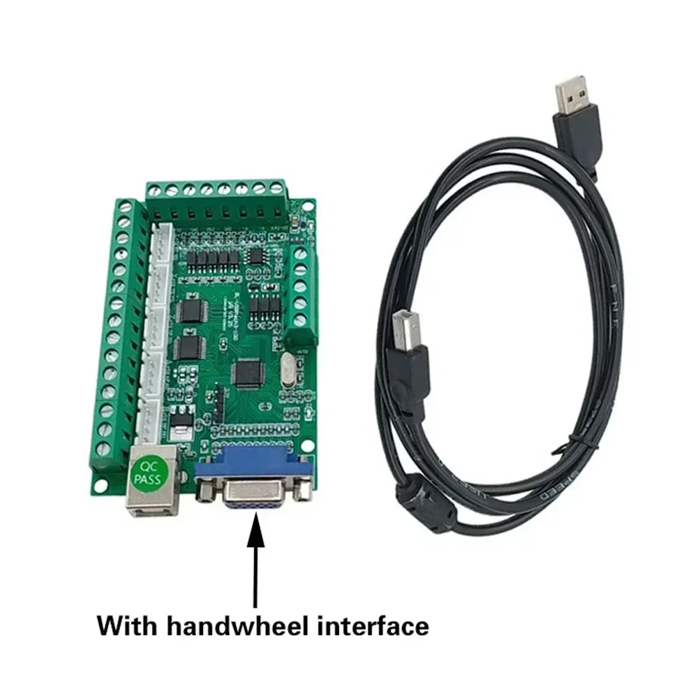 Stepper Servo Motor Control Board 5 Axis CNC Mach 3 Interface Board Controller Breakout Board Interface Drive Motion Controller