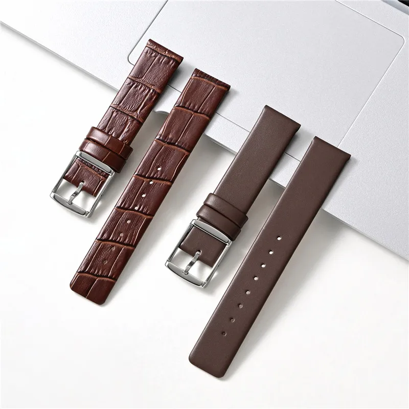 Ремешок из натуральной кожи 18 мм, 20 мм, 22 мм для CK K2G211 K2Y211, мужской и женский браслет из воловьей кожи, сменный браслет, аксессуары для часов