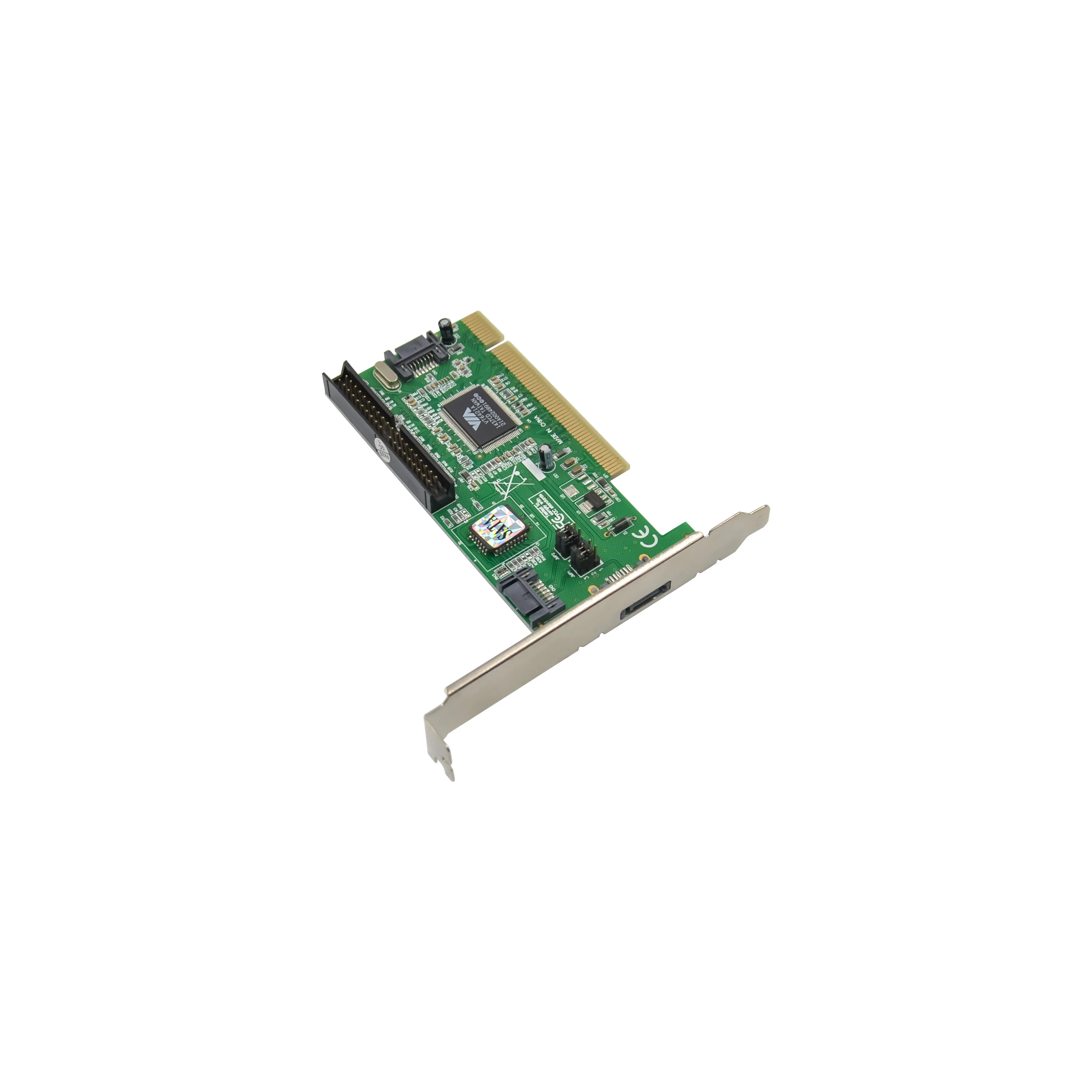 Sunweit ST515 VIA VT6421A Controlador SATA Raid e IDE de 3 portas Placa PCI PCI SATA IDE