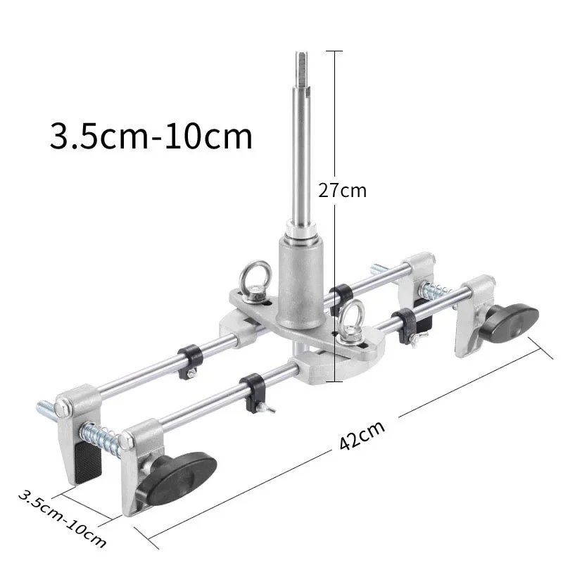 Solid wood door lock hole device slotting machine woodworking quick installation lock tool interior door opening