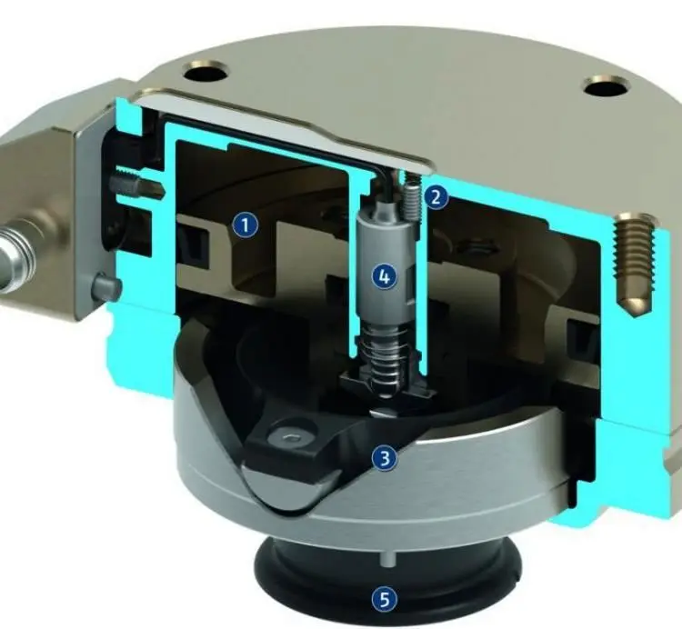 Collaborative Robot UR 10e With SCHUNK 1901RS1000 Robotic Gripper Cobot Robot As Handling Automatic Assembly Line