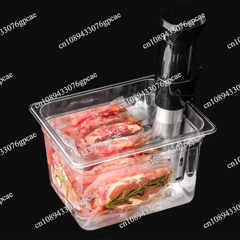 6L 11L 25L Sous Vide Accessories Kit PC Clear Sous Vide Water Container With Cover for Sous Vide