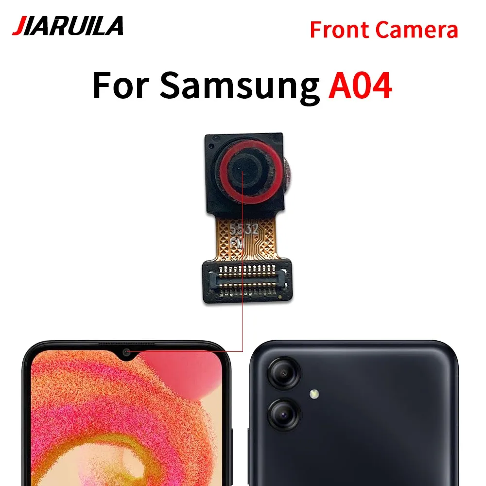 Rear Camera For Samsung A03 Core A04S A04 A03S A04E Back Big Main Camera Module And Front Small Camera Module Flex Cable