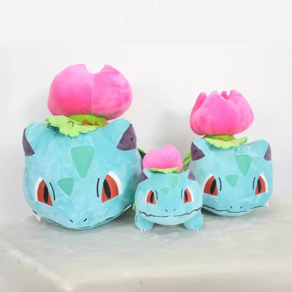 15-36-センチメートルポケモンぬいぐるみフシギダネぬいぐるみポケモンぬいぐるみ漫画アニメかわいい飾り快適なソフト人形子供のおもちゃギフト