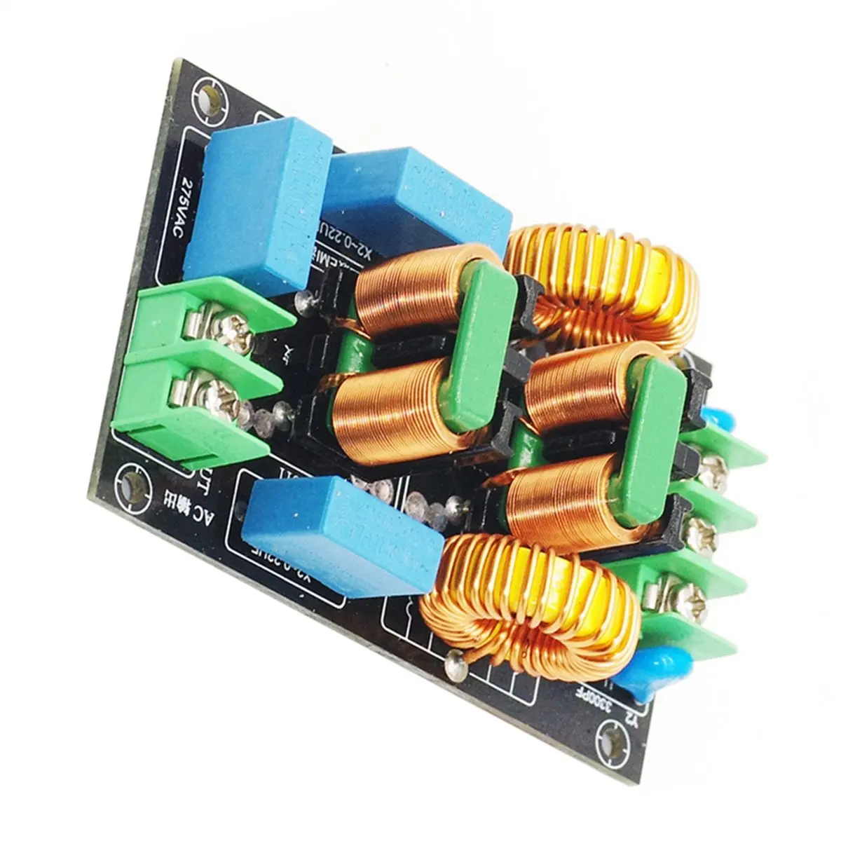 【~ New A88T】Power Filter Board Audio Amplifier Power Supply Filter Common Mode High Current Electromagnetic HiFi Audio 10A