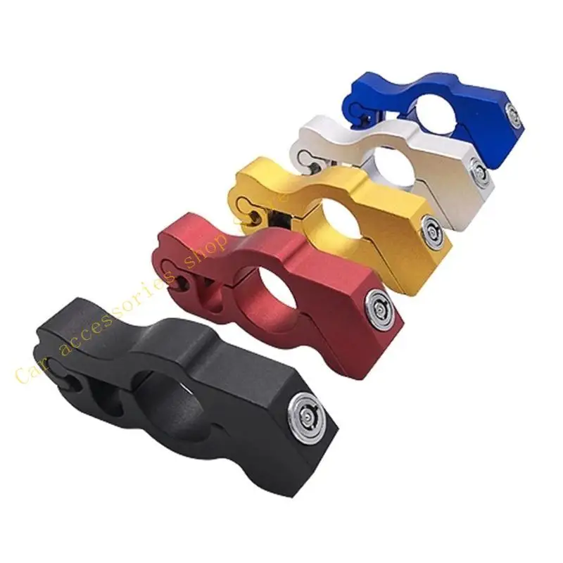 

T21E Metal Handlebar Lock Grip for ATV Street Bike Handlebar Throttle Security Lock