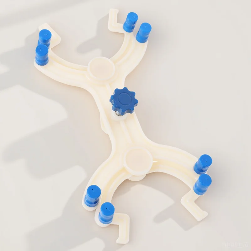 

1Pcs Professional Double Clamp Adjustable Spring Loaded Laboratory Titration Stand Accessory Buret Holder Clip