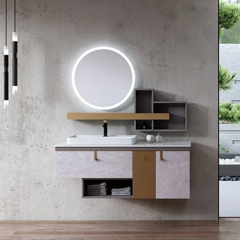 

'Luxury hotel modern design mirror bathroom vanity