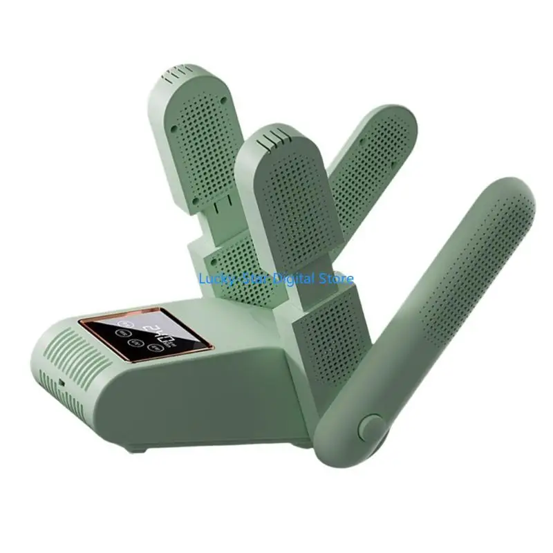 

N7MC Portable Shoes Dryer Timing Deodorization Shoe Boot Drying Machine Shoe Warmers Winter Shoes Drier Heaters Home Use