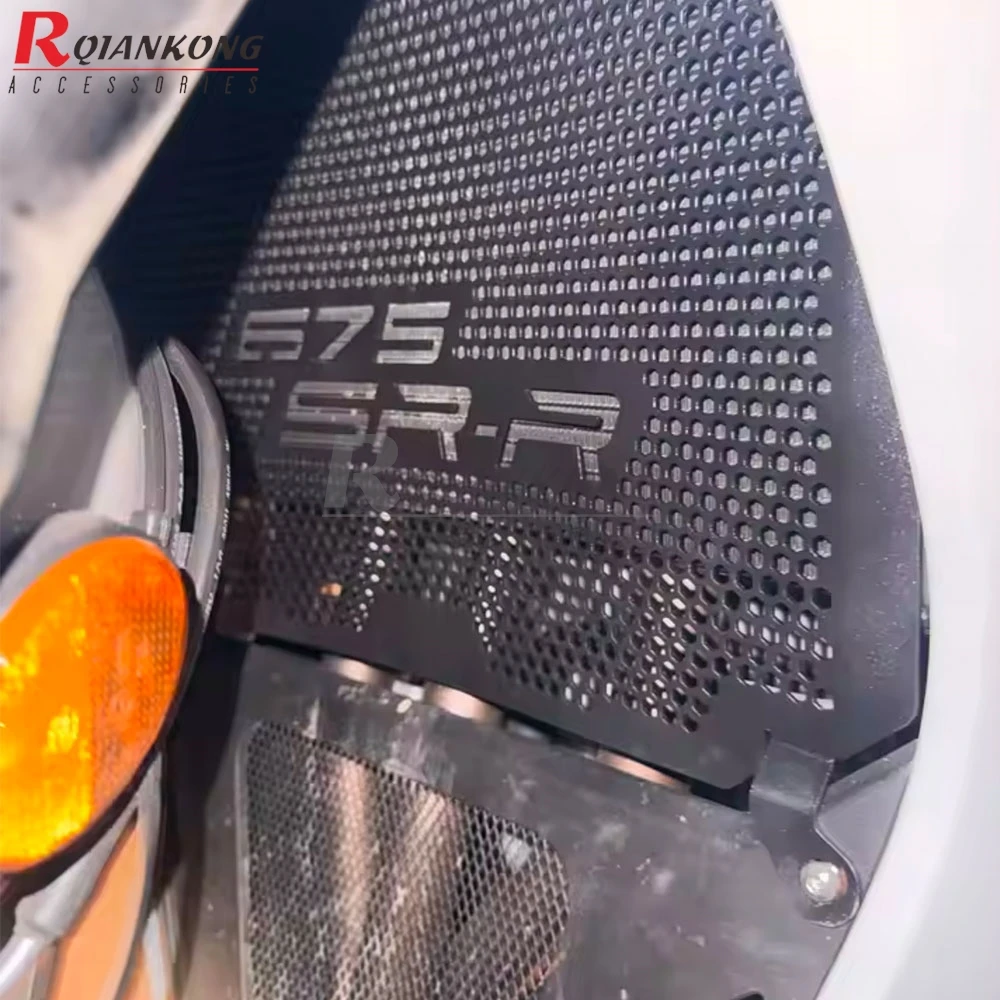 Motorcycle Water Tank Radiator Grill Oil Cooler Guard Protection Cover For Cfmoto 675SR 675SR-R SR-R 675 SR SRR 2024 2025 2026
