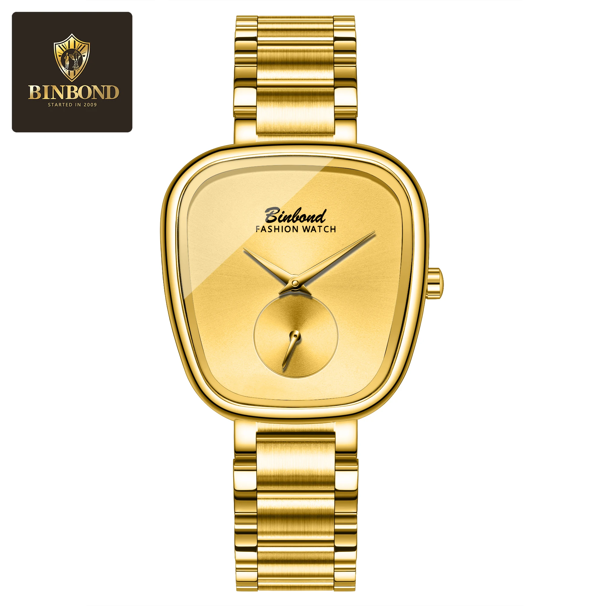 BINBOND Simple Quartz Watch for Women, Elegant Waterproof