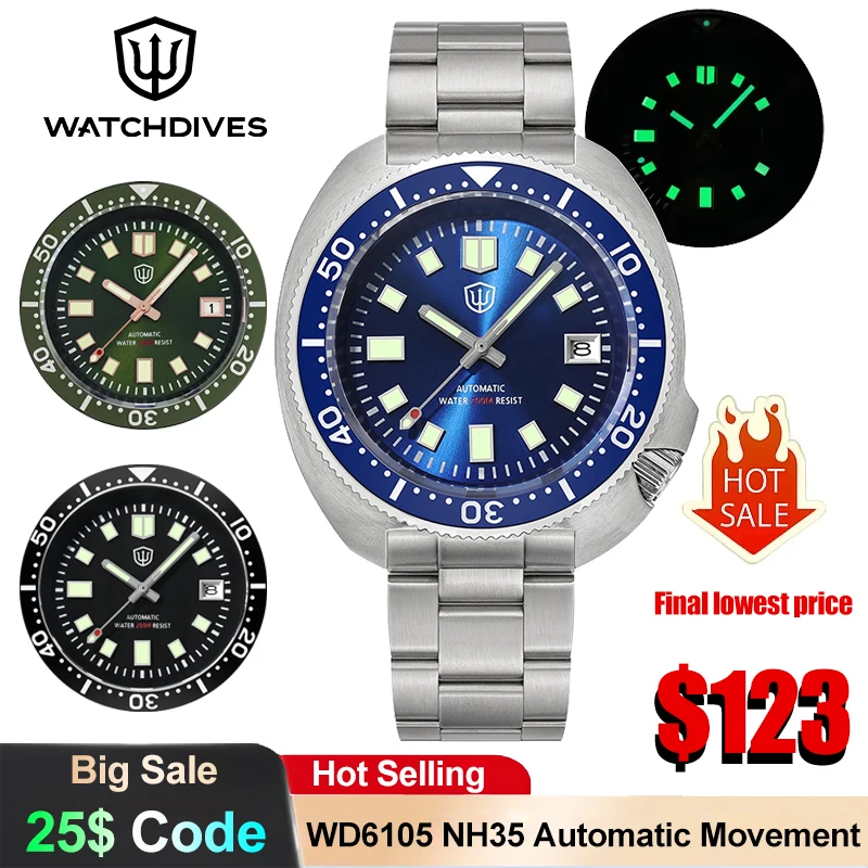 Watchdives WD6105 A…