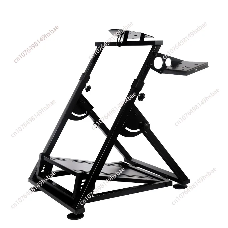Foldable Racing Steering Wheel Stand Height Adjustable Base Compatible with Racing Wheel