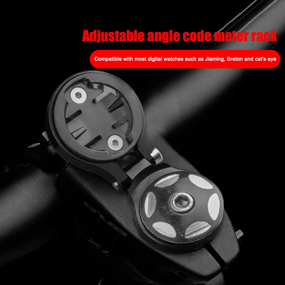 GPS Cycling Support Bicycle Computer Stem Mount Holder Front Folding Adjustable MTB Road Bike Stopwatch Stand for Garmin Bryton