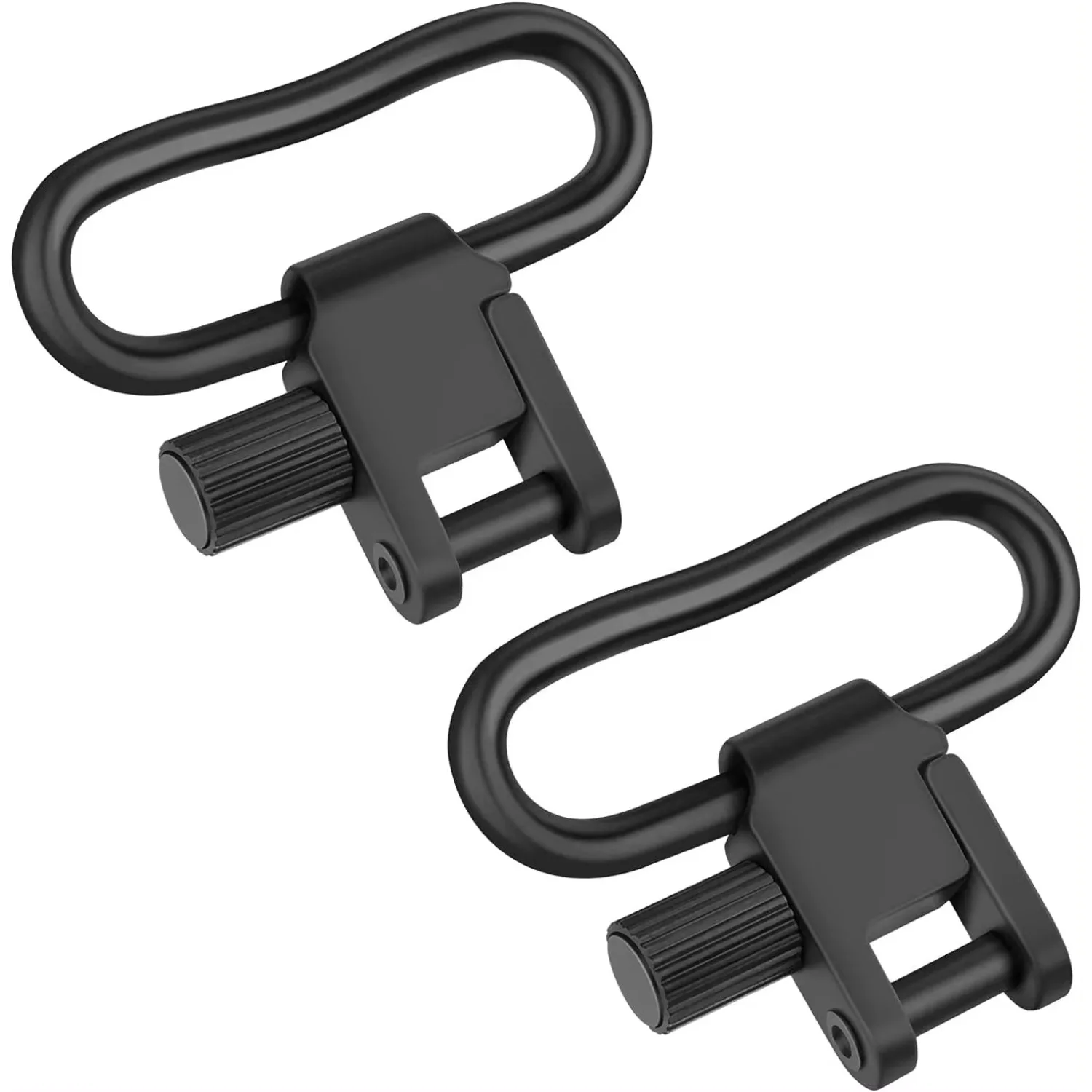 Sling Swivel Mount, 1.25 inches Two Point Swivels, Quick Attach/Release Rifle Sling Clips with Heavy Duty Tri-Lock