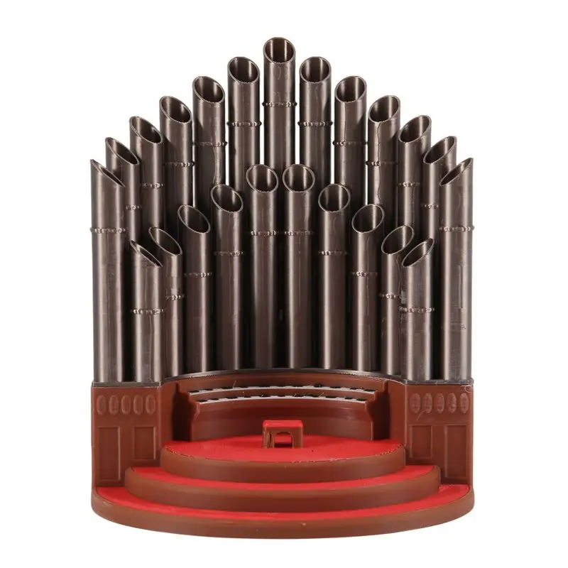 AU61-Pipe Organ Pen Pencil Holder, Funny Pen Holder Desktop Decoration, Pipe Organ Shaped Desktop Pen Holder, Cup Holder