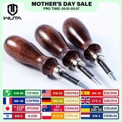WUTA – biseauteuse en cuir aiguisé, outils en cuir, outils de bricolage, outils cuir professionnel, fabricant de ceintures en acier à haute teneur en carbone
