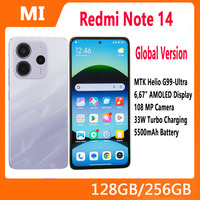 Global Version Xiaomi Redmi Note 14 4G MediaTek Helio G99-Ultra 108MP AI Camera 6.67\