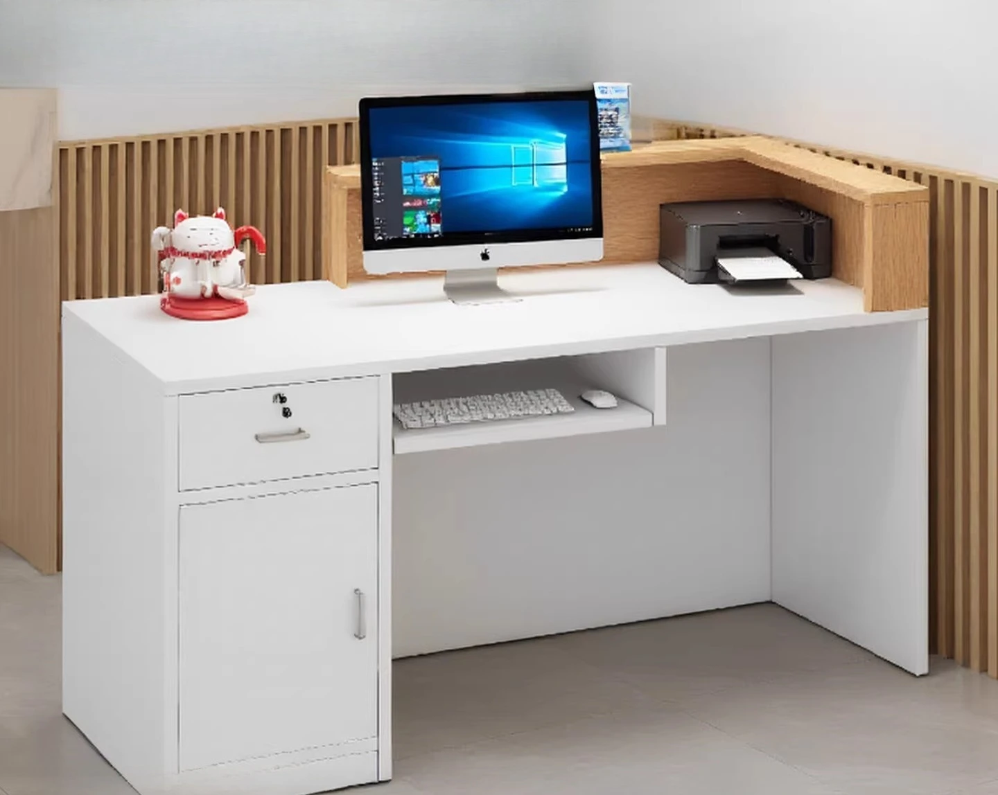 

Company Reception Desk, Catering Commercial Small Bar, Beauty and Clothing Store Reception Desk, Supermarket Counter
