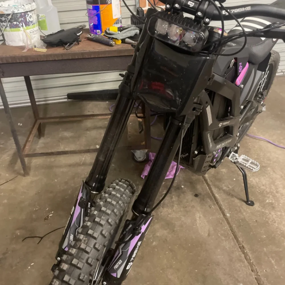 Motorcycle Accessories Front Number Plate Electric Bike For Surron Light Bee S X Talaria Sting Q20 Stark Varg MX Dirt Bike EBike view 3