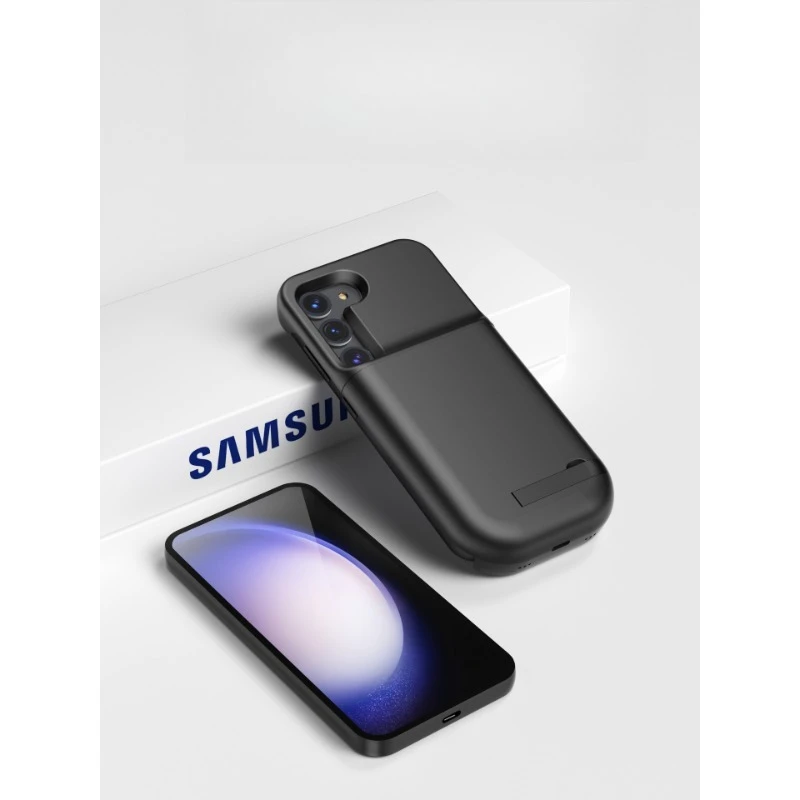 For Samsung S23/S23u/S23plus Back Clip Battery Charger Phone Case Mobile Power Bank