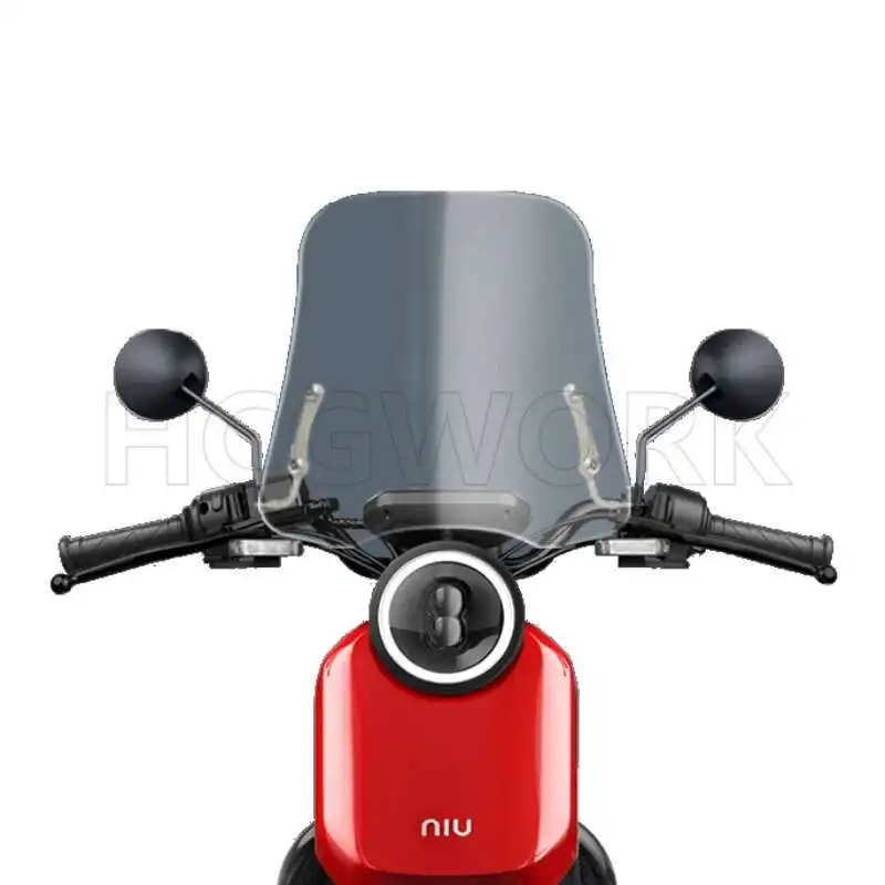 

Electric Sccoter Accessories Windshield Hd Transparent Heighten for Niu U+ Series