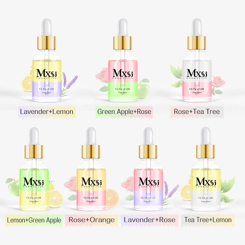 MXSI 15 مللي زيت مغذي للبشرة يغذي الأظافر التالفة فيتامين زيت العناية بالأظافر تليين يرطب قوة مستلزمات الأظافر #1