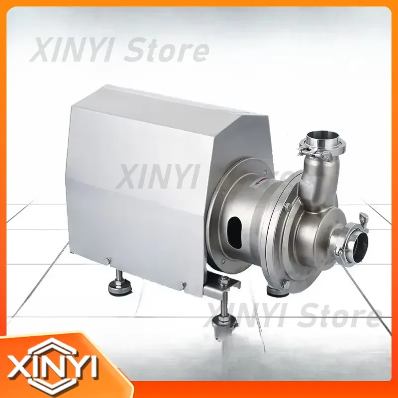 Food Grade Centrifugal Pump for Stainless Steel Food Processing Equipment Horizontal Sanitary Pump for Dairy Beverage Brewery